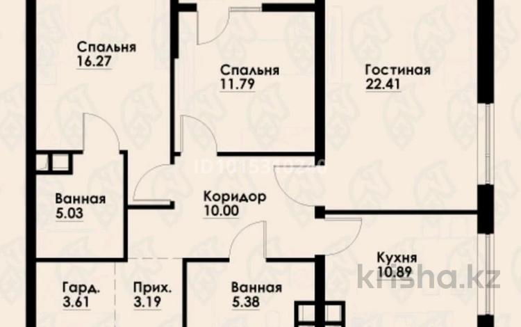 3-бөлмелі пәтер · 92 м² · 8/12 қабат, Макатаева - Байтурсынова 129/1, бағасы: 90 млн ₸ в Алматы, Алмалинский р-н — фото 2