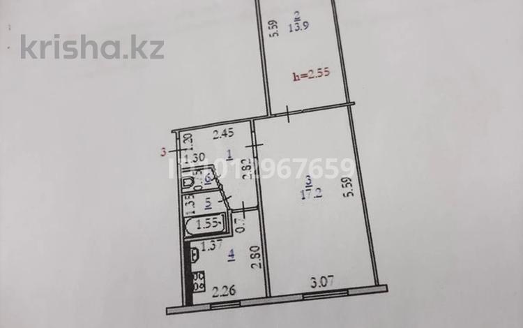 2-бөлмелі пәтер · 43 м² · 1/5 қабат, мкр 5, Тургенева — Тургенева - Алия молдагулова, бағасы: ~ 14.9 млн ₸ в Актобе — фото 2