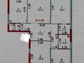 4-бөлмелі пәтер · 116.2 м² · 2/9 қабат, Тауелсиздик 40 — ГОРЯЩАЯ ЦЕНА, бағасы: 69.5 млн ₸ в Астане — фото 2