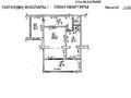 2-бөлмелі пәтер · 91.4 м² · 1/9 қабат, Мкр. Самал-2 18, бағасы: 88 млн ₸ в Алматы, Медеуский р-н — фото 2