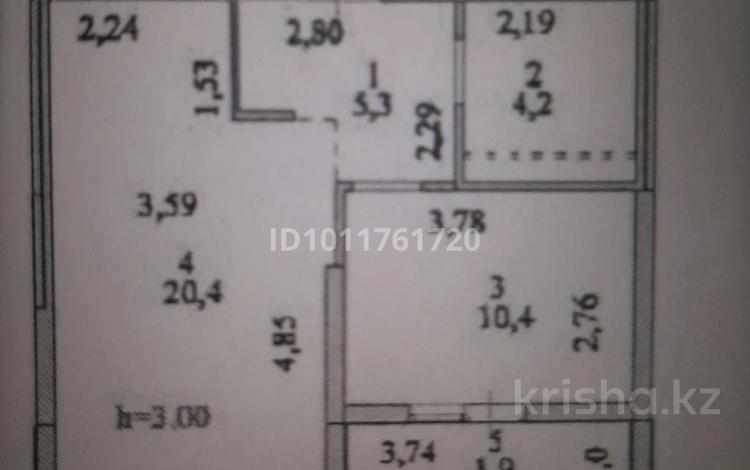 1-бөлмелі пәтер · 42.2 м² · 3 қабат, Е-429 14/1, бағасы: 21.5 млн ₸ в Астане, Нура р-н — фото 2
