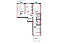 3-комнатная квартира · 91.64 м², ул. Жошы хан, 10 за ~ 57.2 млн 〒 в Астане, Есильский р-н — фото 3