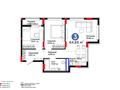 3-комнатная квартира · 65 м² · 6/9 этаж, Е 908 23 — Улы Дала за 33.5 млн ₸ в Астане, Нура р-н — фото 2