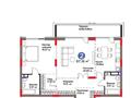 2-бөлмелі пәтер · 87 м² · 4/5 қабат, Family gardens, бағасы: 105 млн ₸ в Астане, Есильский р-н — фото 2