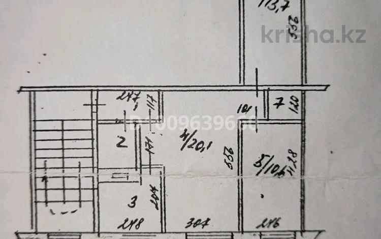 3-бөлмелі пәтер · 57 м² · 5/5 қабат, 20-й квартал 6, бағасы: 22 млн ₸ в Семее — фото 2