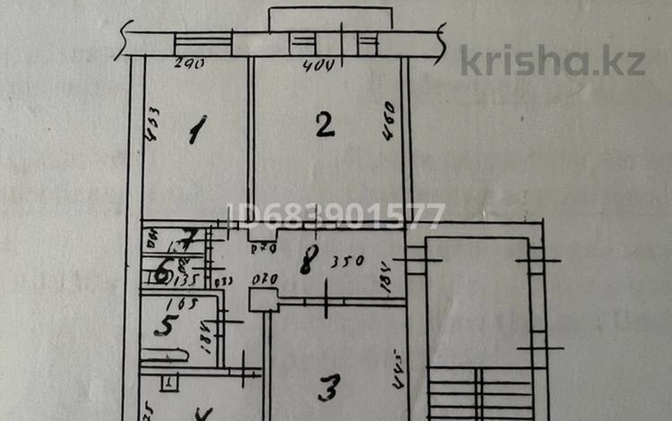 3-комнатная квартира, 70 м², 3/5 этаж, Казбекова 11 за 26 млн 〒 в Балхаше — фото 2