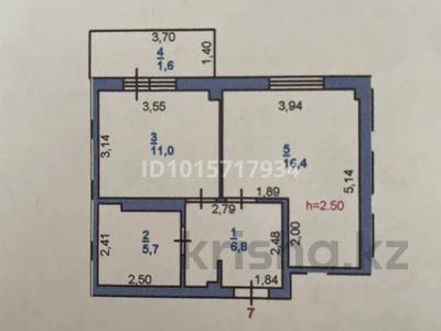 1-комнатная квартира · 41.5 м² · 2/9 этаж, Доспанова 32 — Школа номер два за 12 млн ₸ в Аксу