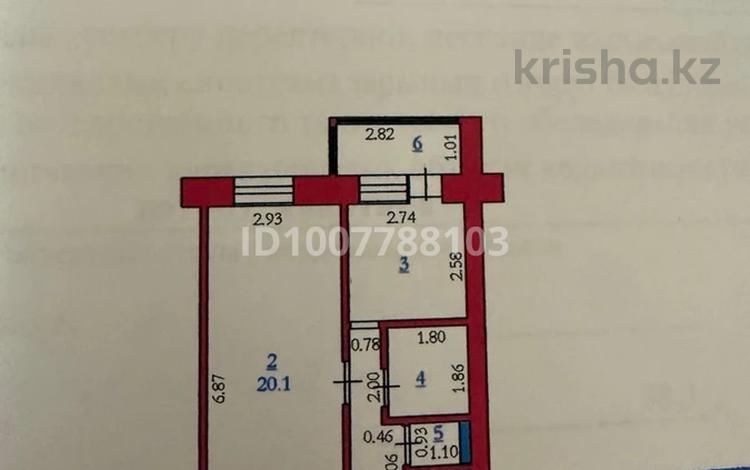 1-комнатная квартира · 38 м² · 9/9 этаж, мкр 5 за 15 млн ₸ в Актобе — фото 2