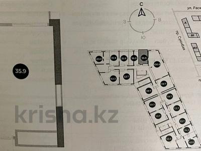 1-комнатная квартира · 35.9 м² · 8/16 этаж, Райымбека 15D — Суюнбая за 30 млн 〒 в Алматы, Жетысуский р-н