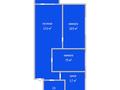 3-комнатная квартира · 50.3 м² · 5/5 этаж, Лермонтова 19 за 20 млн ₸ в Костанае — фото 2