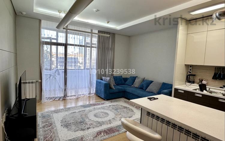 2-комнатная квартира · 67.7 м² · 2/18 этаж, Ахмет Байтурсынулы 1 за 44 млн ₸ в Астане, Сарайшык р-н — фото 2