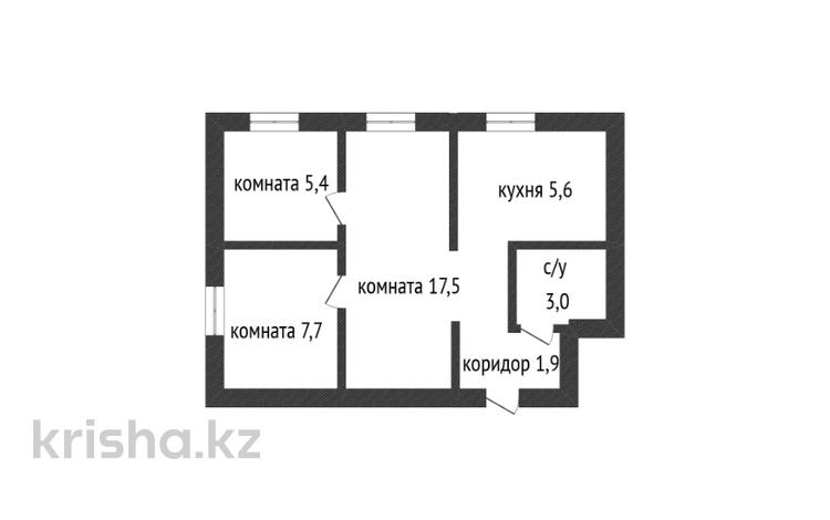 3-бөлмелі пәтер · 41.1 м² · 3/4 қабат, Ленина, бағасы: 13.7 млн ₸ в  — фото 2