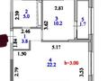 1-комнатная квартира · 43 м² · 15/18 этаж, Е 882 7 за 22.2 млн ₸ в Астане, Нура р-н