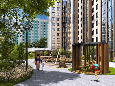 3-комнатная квартира · 70.73 м², Сафуан Шаймерденов 1 за ~ 28.3 млн ₸ в Астане, Сарайшык р-н