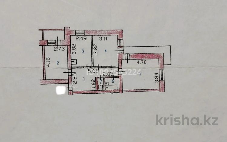 3-бөлмелі пәтер · 66.2 м² · 9/9 қабат, Утепова 30/1, бағасы: 33 млн ₸ в Усть-Каменогорске — фото 10