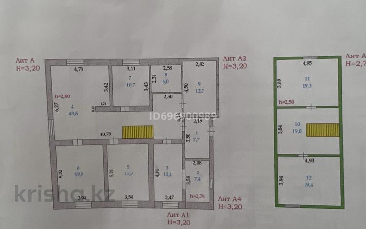 Отдельный дом · 7 комнат · 250 м² · 10 сот., мкр Лесхоз, КубашМедеубаева 44а за 33 млн ₸ в Атырау — фото 2