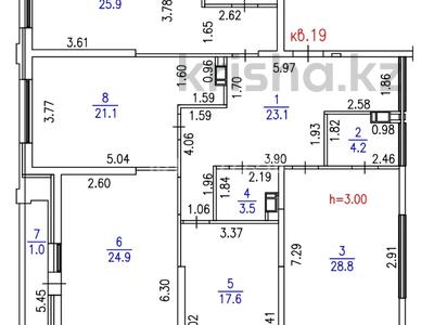 4-комнатная квартира · 158 м² · 6/12 этаж, Радостовца 359 — МЕГА на Розыбакиева за 350 млн ₸ в Алматы, Бостандыкский р-н