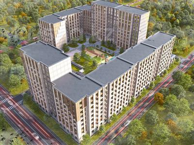 1-комнатная квартира · 49.59 м², Таттимбета — Е-15 за ~ 33.2 млн 〒 в Астане, Нура р-н
