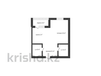 2-бөлмелі пәтер · 47.5 м² · 8/9 қабат, Назарбаева 121, бағасы: ~ 21.3 млн 〒 в Кокшетау