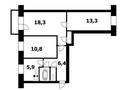 3-комнатная квартира · 59.5 м² · 5/5 этаж, Канипа битибаева 4а за 16.7 млн ₸ в Усть-Каменогорске, Ульбинский — фото 14