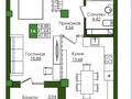1-бөлмелі пәтер · 42.6 м² · 5/9 қабат, Е-779 32/1, бағасы: 24.5 млн ₸ в Астане, Есильский р-н — фото 3