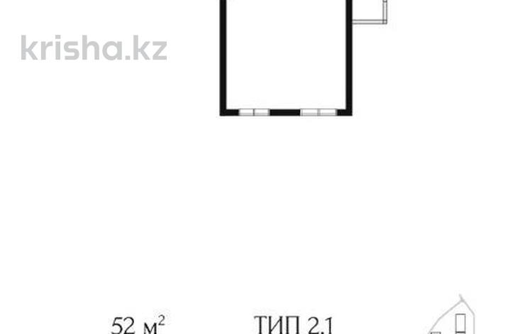 2-комнатная квартира · 52 м² · 7/7 этаж, улица Талдыарал, дом 19 19 за 28.8 млн ₸ в Алматы, Алатауский р-н — фото 2
