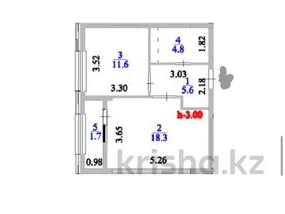 1-бөлмелі пәтер · 43 м² · 9/9 қабат, Шамши Калдаяков 60B, бағасы: 21.5 млн ₸ в Астане, Сарайшык р-н