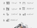 2-бөлмелі пәтер · 84.49 м² · 3/10 қабат, 14-й мкр 2, бағасы: 29.3 млн ₸ в Актау — фото 2
