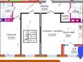 3-комнатная квартира · 83 м² · 4/9 этаж, Ж.Балапанова 43 за 45 млн ₸ в Талдыкоргане — фото 11