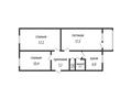 3-комнатная квартира · 62 м² · 2/5 этаж, 9-й микрорайон 7 за ~ 27.9 млн ₸ в Костанае — фото 5