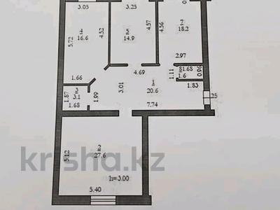 3-комнатная квартира, 104.4 м², 4/5 этаж, Мангилик Ел 30Б за ~ 30.3 млн 〒 в Актобе