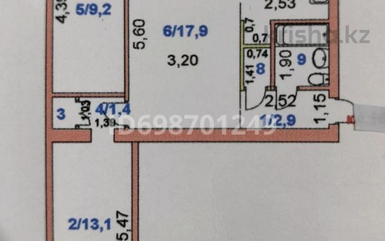 3-бөлмелі пәтер · 55.4 м² · 4/4 қабат, Ауельбекова 151 — Ташенова, бағасы: 15.5 млн ₸ в Кокшетау — фото 15