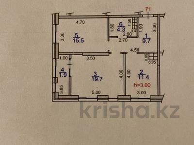 2-бөлмелі пәтер · 68 м² · 6/9 қабат, Навои 58/4, бағасы: 54.5 млн ₸ в Алматы, Ауэзовский р-н