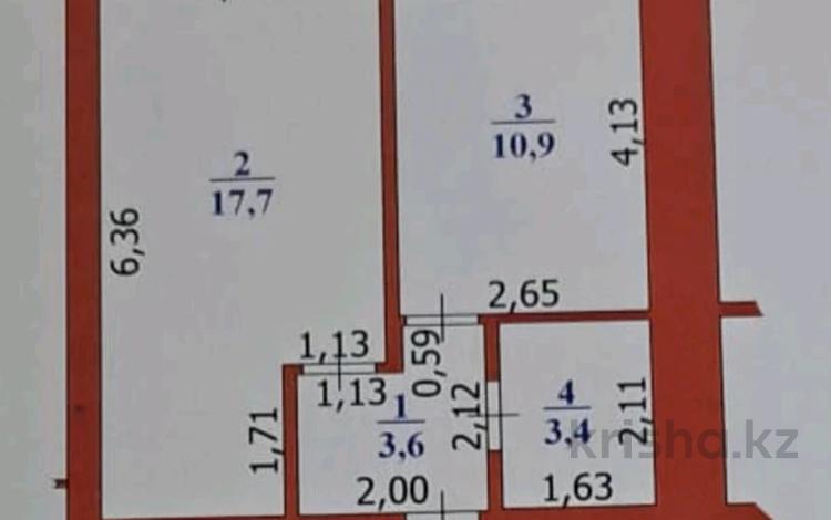 1-бөлмелі пәтер · 42 м² · 4/10 қабат, Жамбыл, бағасы: ~ 12.4 млн 〒 в Уральске — фото 8