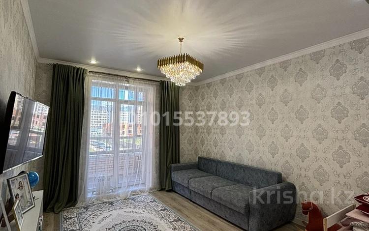 1-бөлмелі пәтер · 46.7 м² · 2/9 қабат, Айтматова 40 — Мухамедханова, бағасы: 32 млн ₸ в Астане, Нура р-н — фото 2
