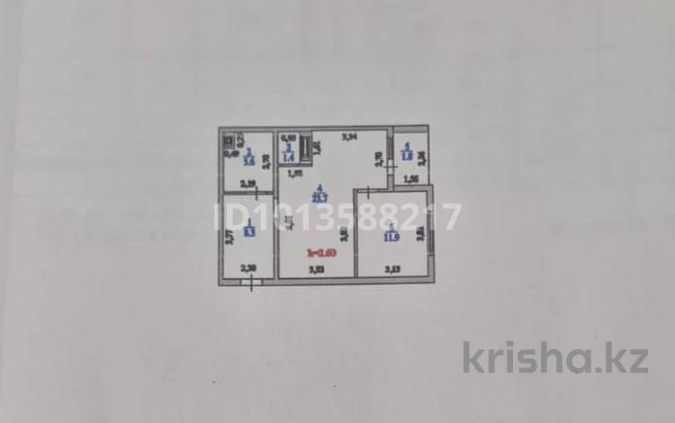 2-бөлмелі пәтер · 52.7 м² · 9/9 қабат, Райымбек батыр 283/1, бағасы: 30 млн ₸ в  — фото 2
