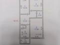 3-бөлмелі пәтер · 60.8 м² · 3/5 қабат, мкр Аса 40 — Кайкармет, бағасы: 21 млн ₸ в Таразе — фото 2