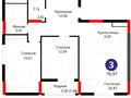 3-комнатная квартира · 77 м² · 10/12 этаж, Е-429 14 — НИЖЕ СЕБЕСТОИМОСТИ! 36МЛН ПЕРВАЯ ЦЕНА! за ~ 34 млн ₸ в Астане, Нура р-н
