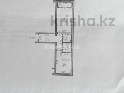 2-бөлмелі пәтер · 53.2 м² · 1/16 қабат, Утеген батыра 11г, бағасы: 38.5 млн ₸ в Алматы, Ауэзовский р-н