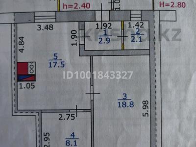 Часть дома · 2 комнаты · 50 м² · 8 сот., Совхозный микрорайон за 7 млн ₸ в Риддере