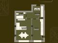 1-бөлмелі пәтер · 46.7 м² · 1 қабат, мкр. Алтын орда, Саздинское лесничество 228/7, бағасы: 17.5 млн ₸ в Актобе