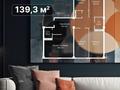 4-комнатная квартира · 139.3 м² · 2/9 этаж, Есенберлина 94 за ~ 61.3 млн 〒 в Усть-Каменогорске — фото 9