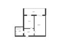 1-бөлмелі пәтер · 40 м² · 1/9 қабат, Осипенко 1/1, бағасы: 19.4 млн ₸ в Павлодаре — фото 13