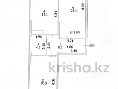 2-комнатная квартира · 72 м² · 6/18 этаж, Е 36 6 за 38 млн ₸ в Астане, Нура р-н