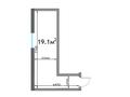1-комнатная квартира · 19.1 м², Аксай 70 за ~ 7.6 млн 〒 в Абае — фото 3
