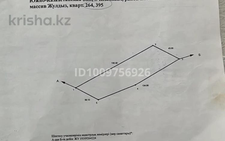 Участок · 46 соток, квартал Жулдыз за 40 млн ₸ в Шымкенте, Енбекшинский р-н — фото 2