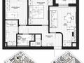 2-бөлмелі пәтер · 65 м² · 6/6 қабат, мкр Юго-Восток, 137-й учетный квартал 787, бағасы: ~ 26.7 млн ₸ в Караганде, Казыбек би р-н — фото 3