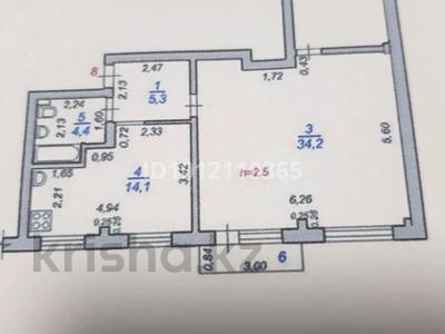 2-комнатная квартира · 76 м² · 3/5 этаж, Пр.Абая 28а за 18 млн ₸ в 