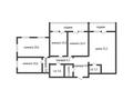 4-комнатная квартира · 134 м² · 6/9 этаж, Микрорайон Береке за 67 млн ₸ в Костанае — фото 18