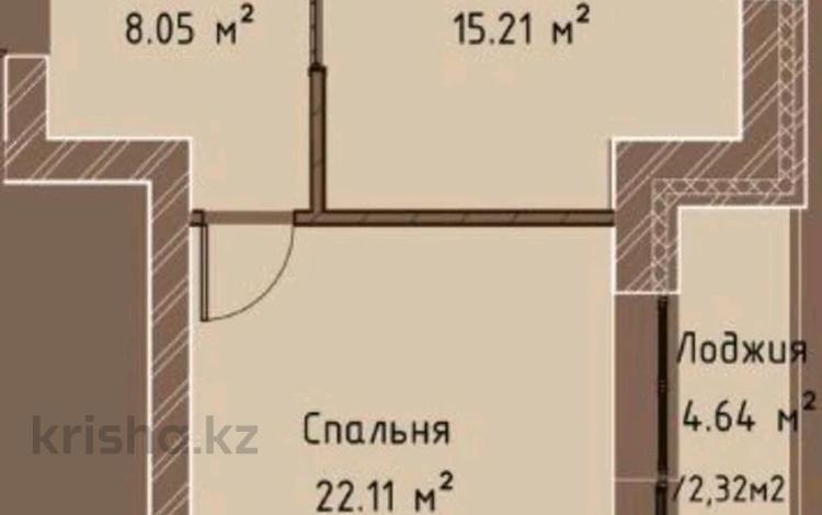 2-комнатная квартира, 58.5 м², 5/9 этаж, Байтурсынова 70/1 за 14.8 млн 〒 в Кокшетау — фото 2